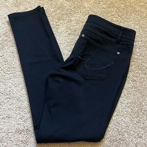 Express Classic Black Jeggings Size Small